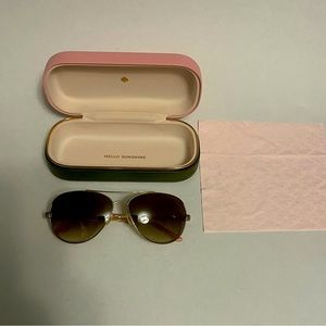 Kate Spade women’s medium sized aviator sunglasses